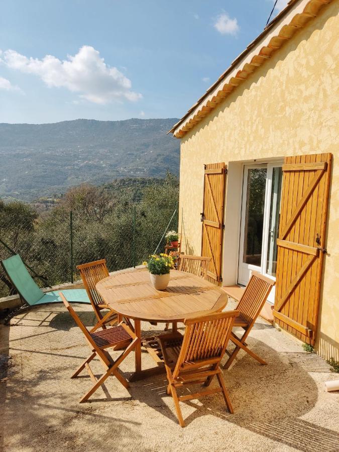 Bas De Villa. Cote D'Azur, A 20 Kms De Nice Contes  المظهر الخارجي الصورة